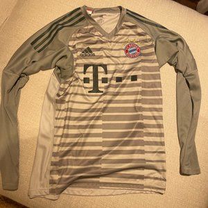 FC BAYERN MUNCHEN LONG SLEEVED GRAY, YOUTH XL